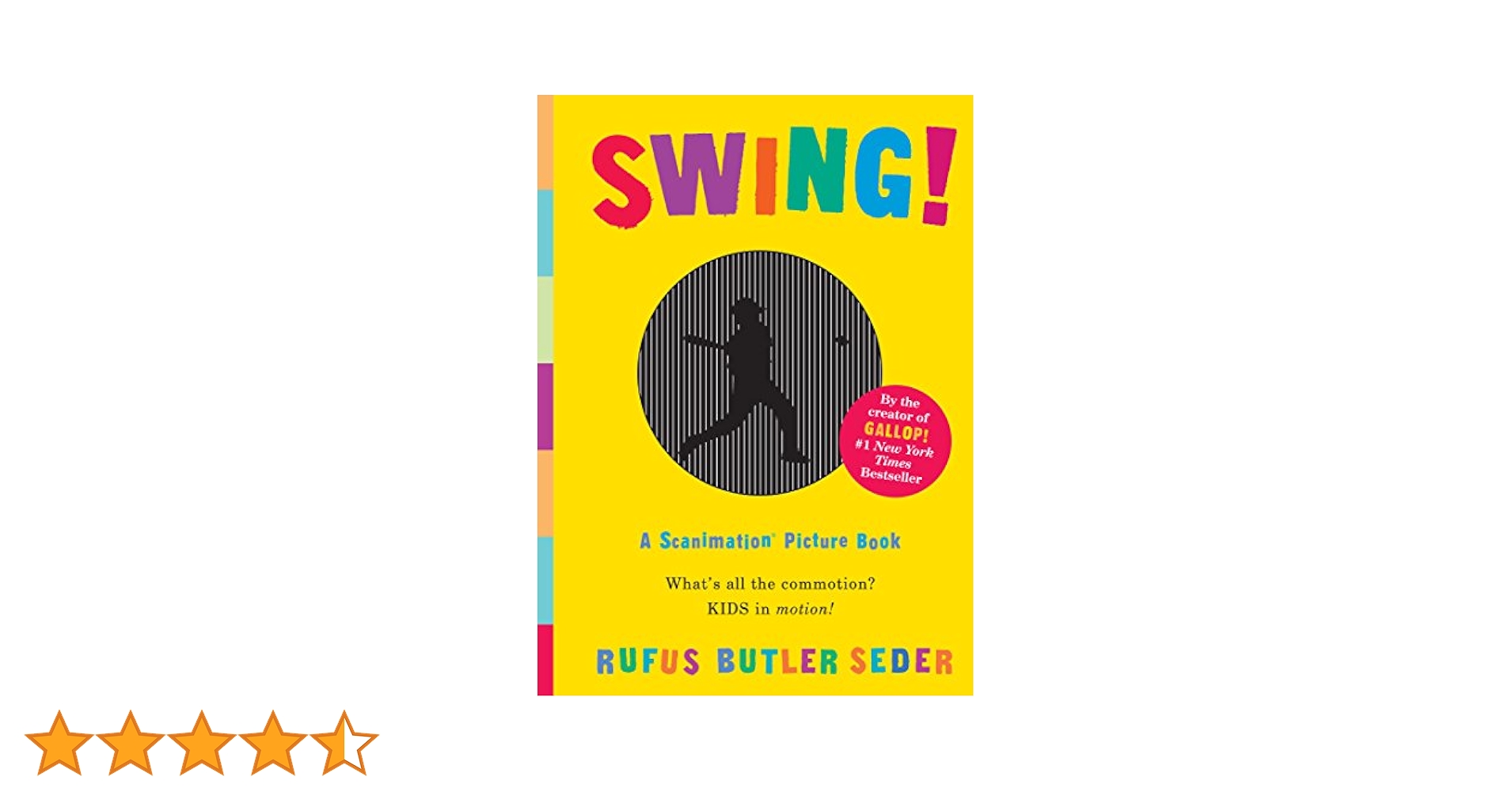 Amazon | Swing!: A Scanimation Picture Book | Seder, Rufus